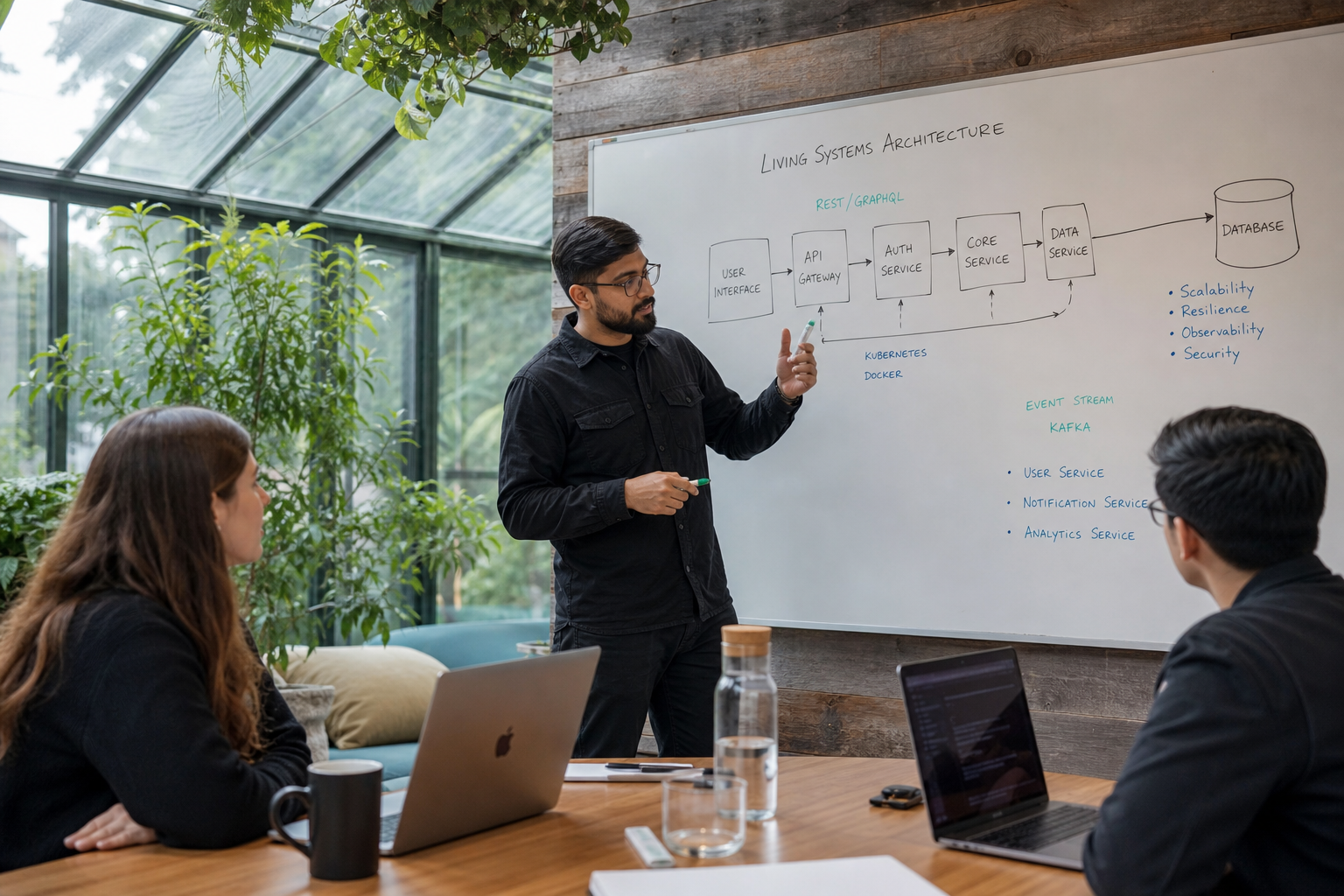Living systems architecture planning session